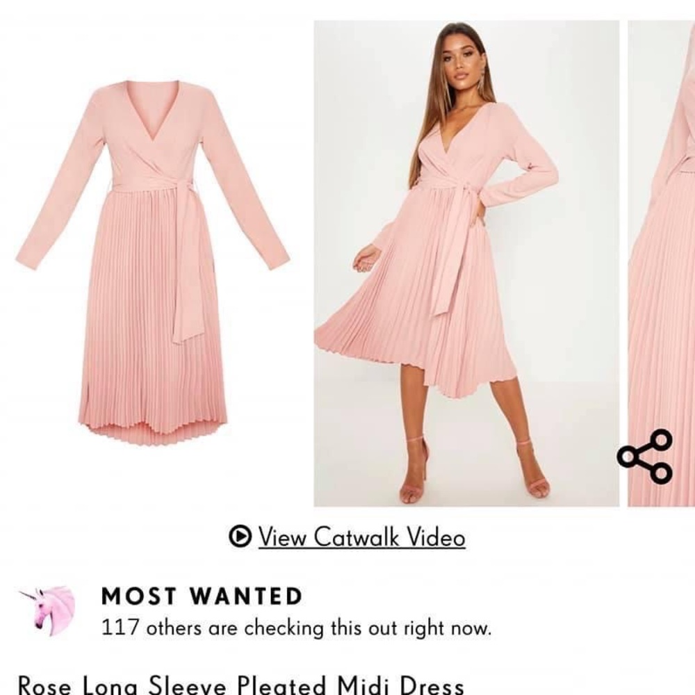 Pleated Dress